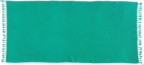 Kafthan - Toalla de baño y piscina de algodón turco Waffle - De secado rápido, suave, absorbente, manta ligera y toalla para piscina, spa y baño,