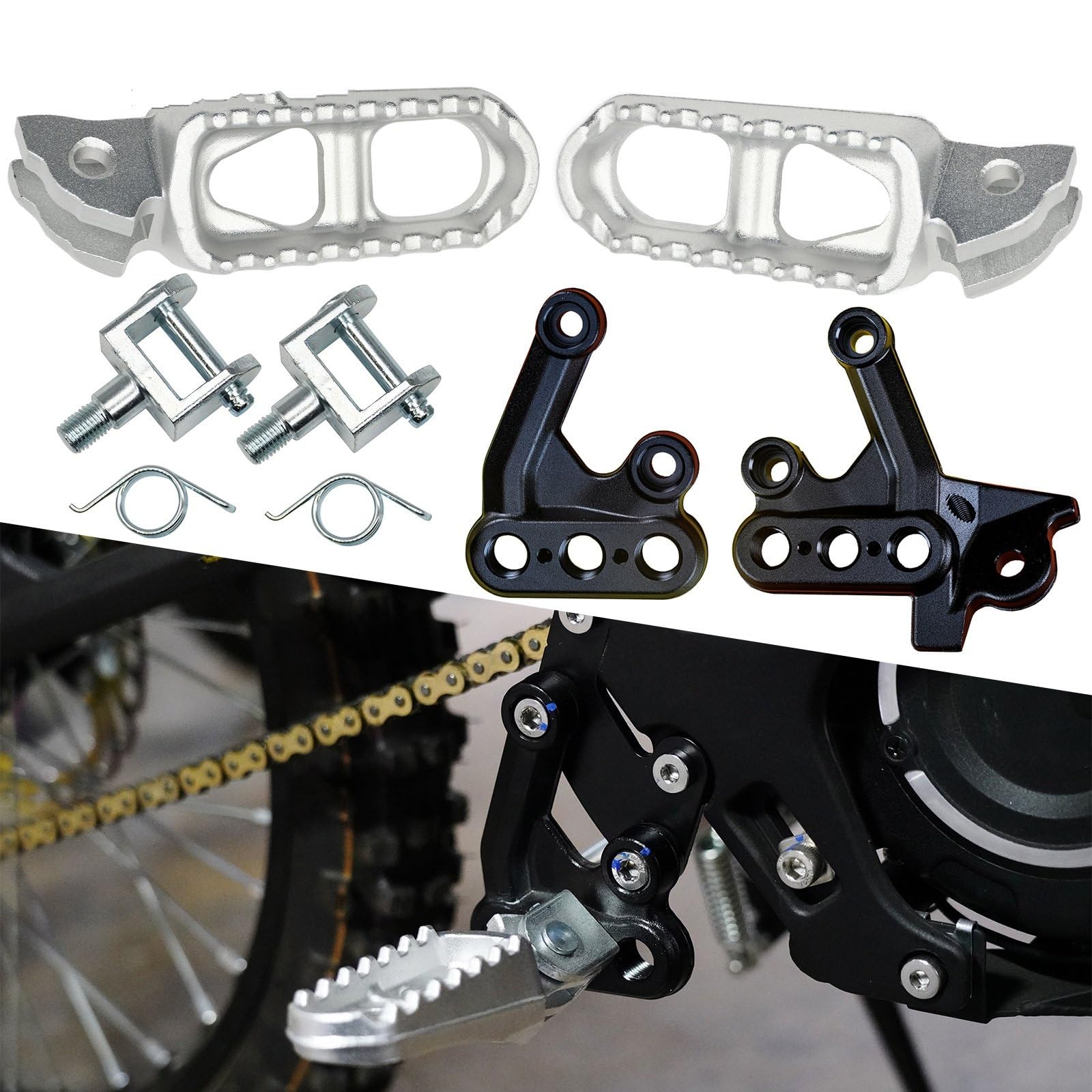 Pedalhalterung Aus Aluminiumlegierung Für Surron L Produktbild-Vorschau 3