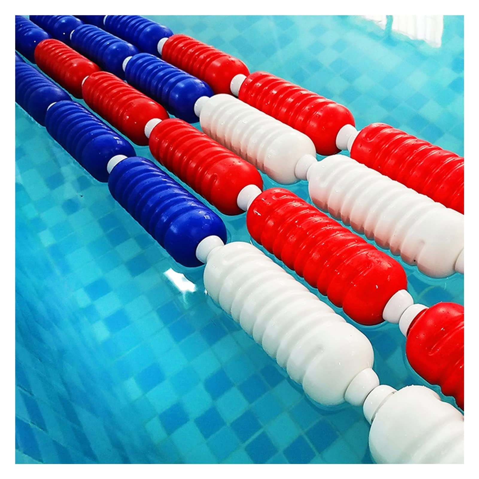 Corde de séparation flottante de 5m avec flotteurs pour piscine