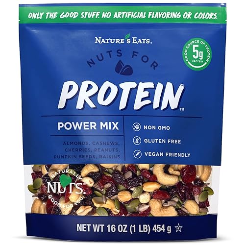 Nature's Eats Protein Trail Mix, 16 onzas disponible en Yaxa Colombia