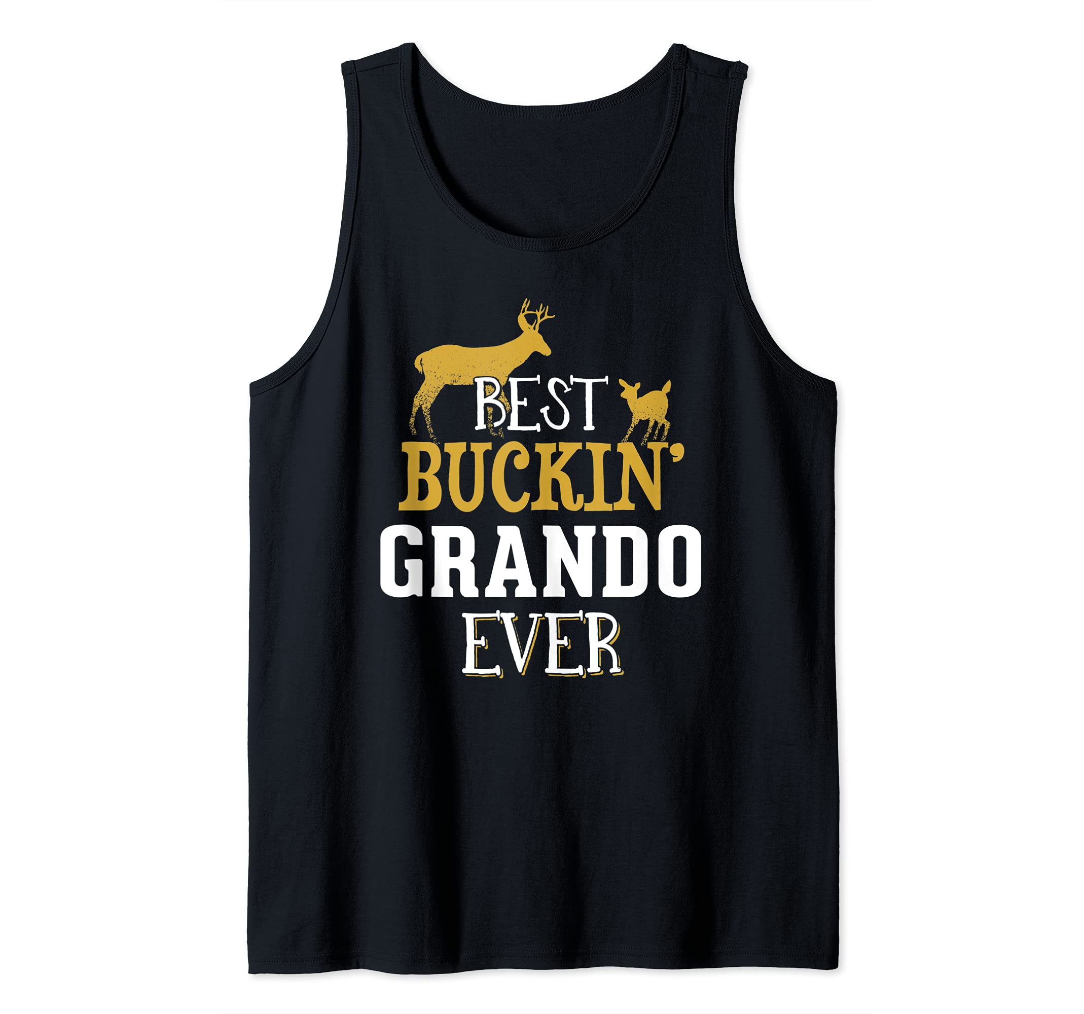 Grando Hunting Design - Buck Hunting Gifts for Dad Grandpa Tank Top