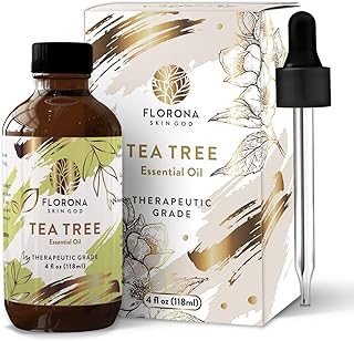 Tea Tree Essential Oil 4Oz Large Bottle with Gift Box - Pure, Natural Undiluted Therapeutic Grade Tea Tree Essential Oil For Relaxation, Skin Therapy, Hair, Skin and Scalp