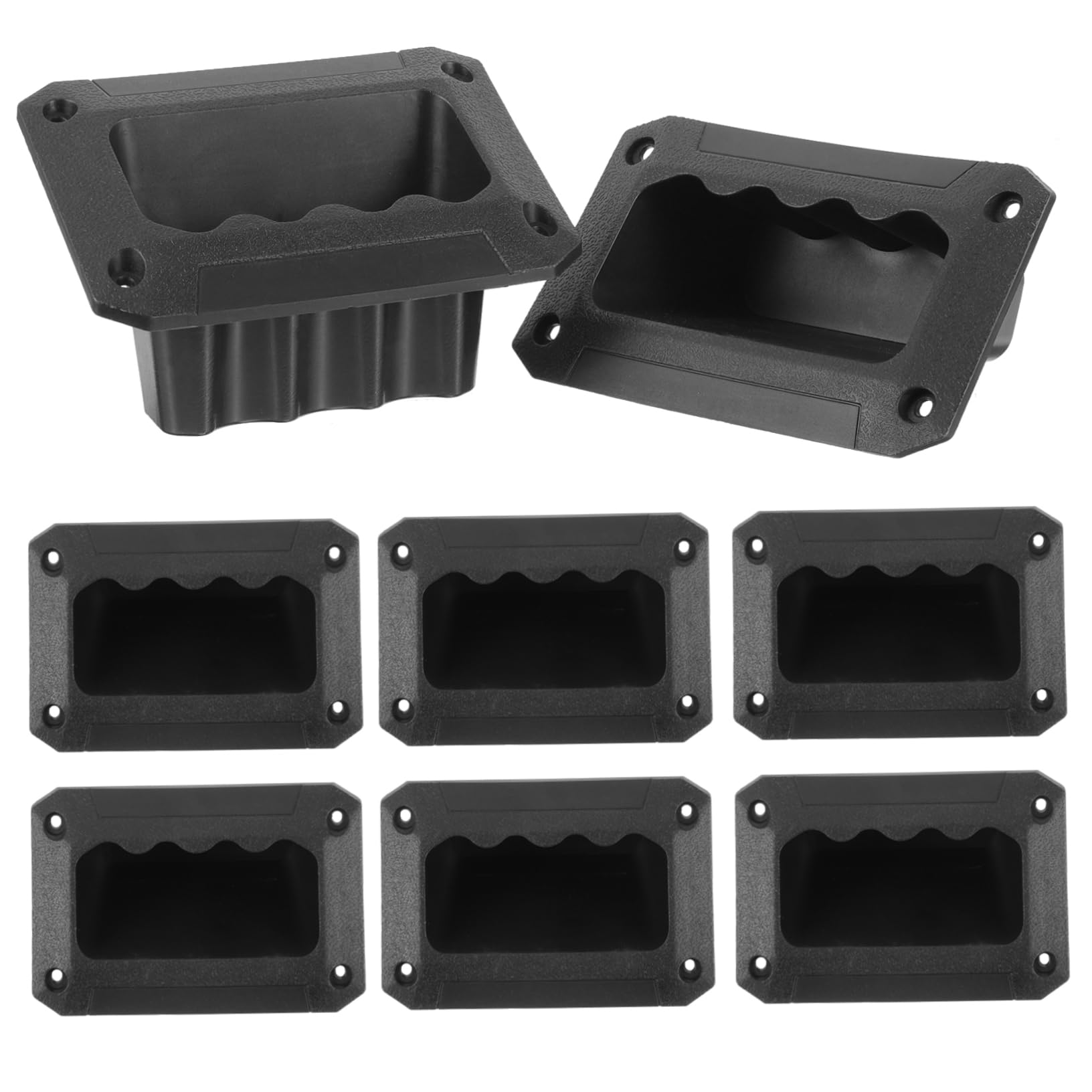 DOITOOL Maniglia di Ricambio per Altoparlante in Abs 8 Pezzi Impugnatura Comoda per Trasporto Cabinet Audio e Custodia Strumenti