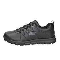 Skechers Nampa Beja – Scarpa Medica da Donna, Colore Nero, Taglia 38, Nero, 38.5 EU