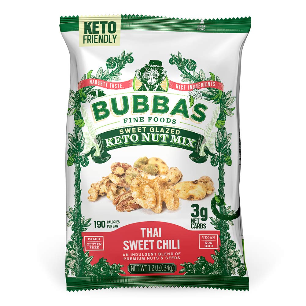 B. Fine Foods Sweet Glazed Keto Nut Mix (Thai Sweet Chili
