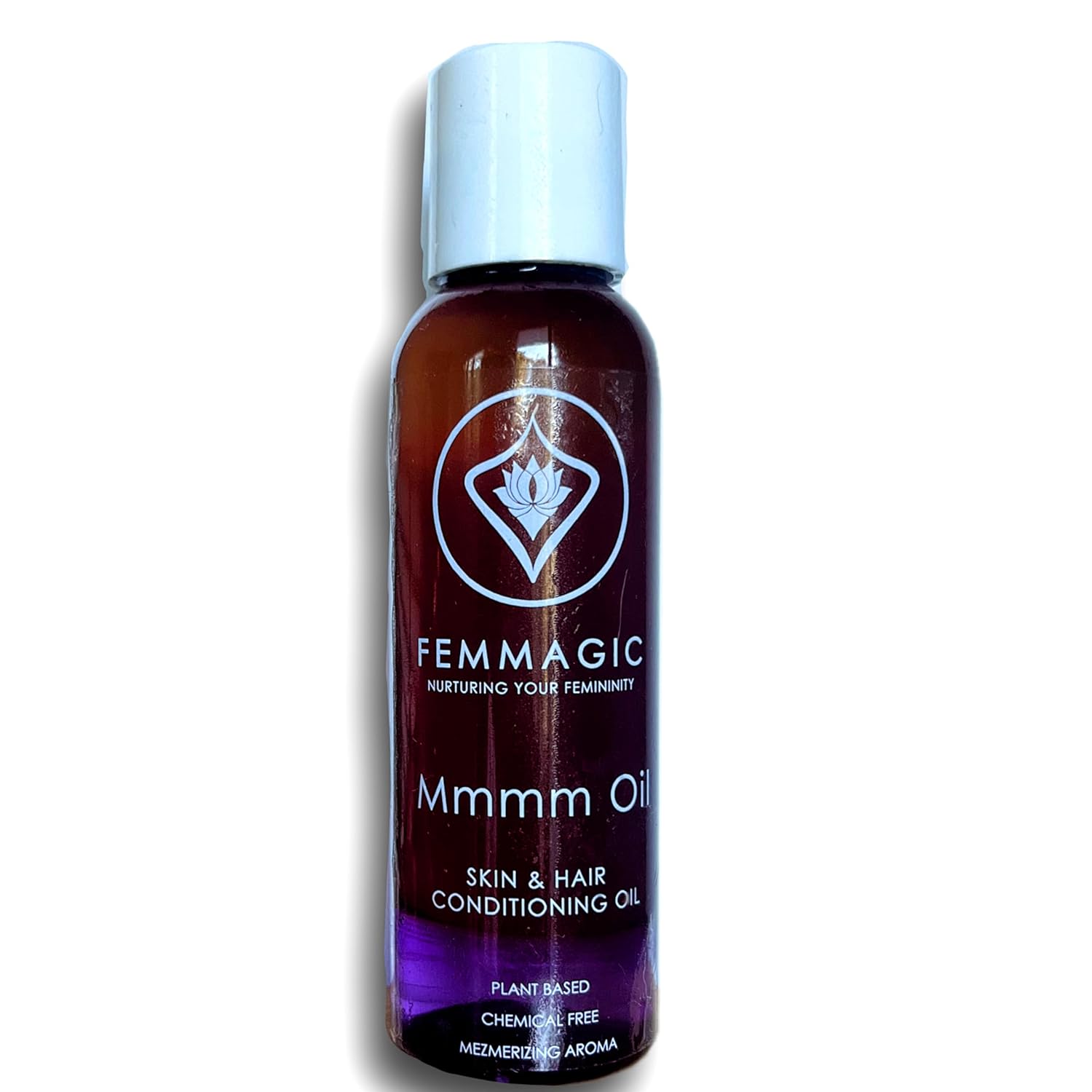 FEMMAGIC - Mmmm Oil, Exotic Aromatic Skin & Hair Oil, Nourishing Blend for Magical Glow, Hydrating Formula, All-Day Compliments & Radiant Shine, 8 oz