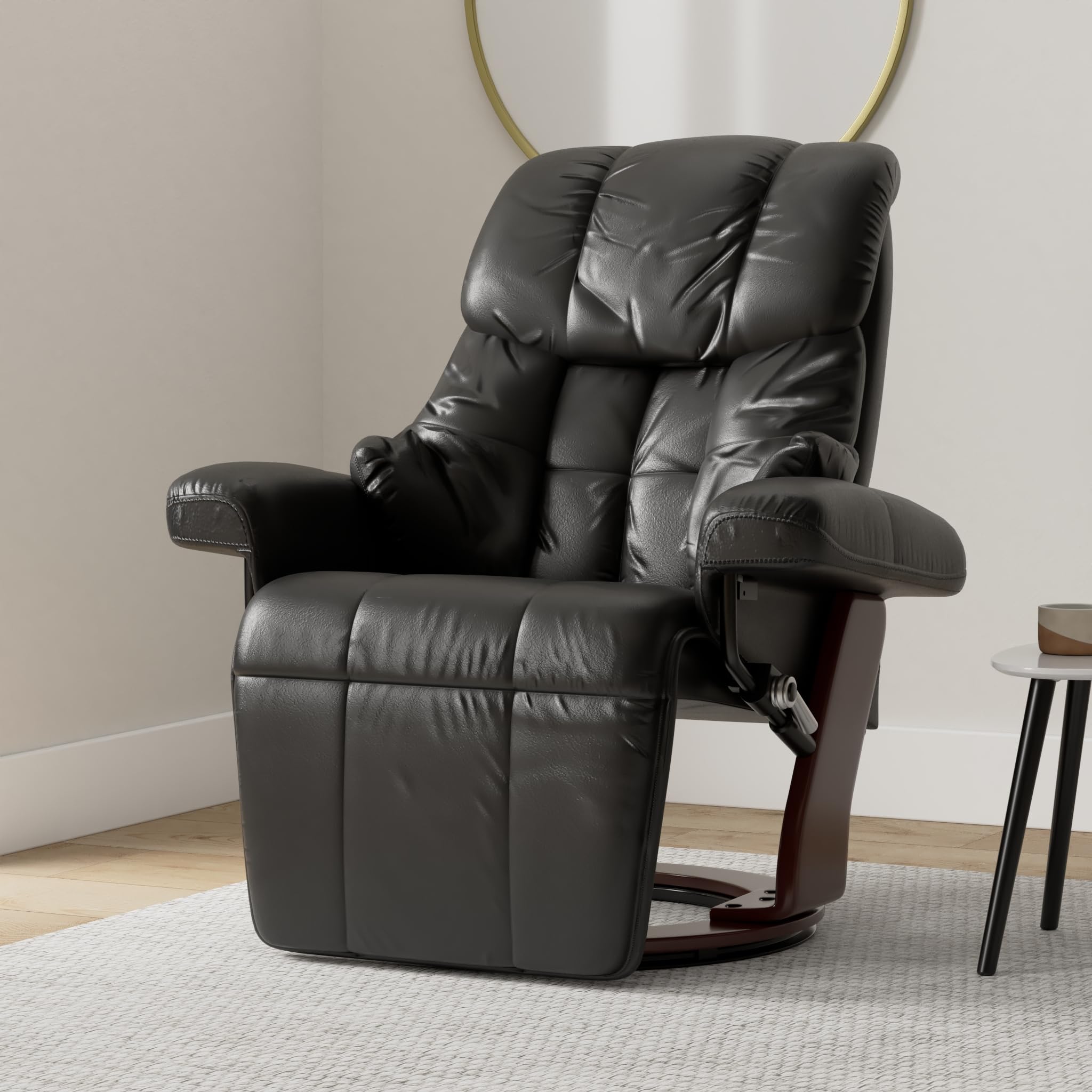 Robas Lund Relaxsessel Calgary 2 Leder schwarz 64021SK5
