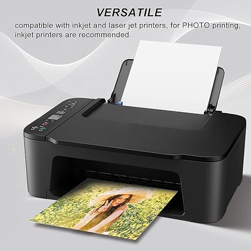 Miniatura 3 de KODAK Papel adhesivo fotográfico brillante, 8.5 x 11 pulgadas, 50 unidades, 4.23 ozm