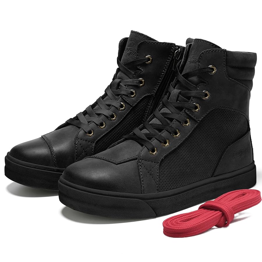 靴 BRENTA / Cover boots black Regina 90 Black Combat Boot - Designer Boots | Alexandre Birman