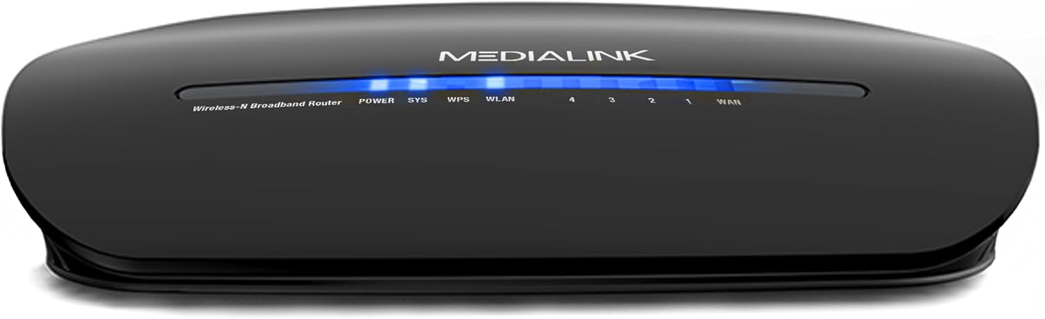 Medialink Wireless Router - Renewed (150 Mbps) - Easy YouTube Setup Video (Part# MWNWAPR150N)