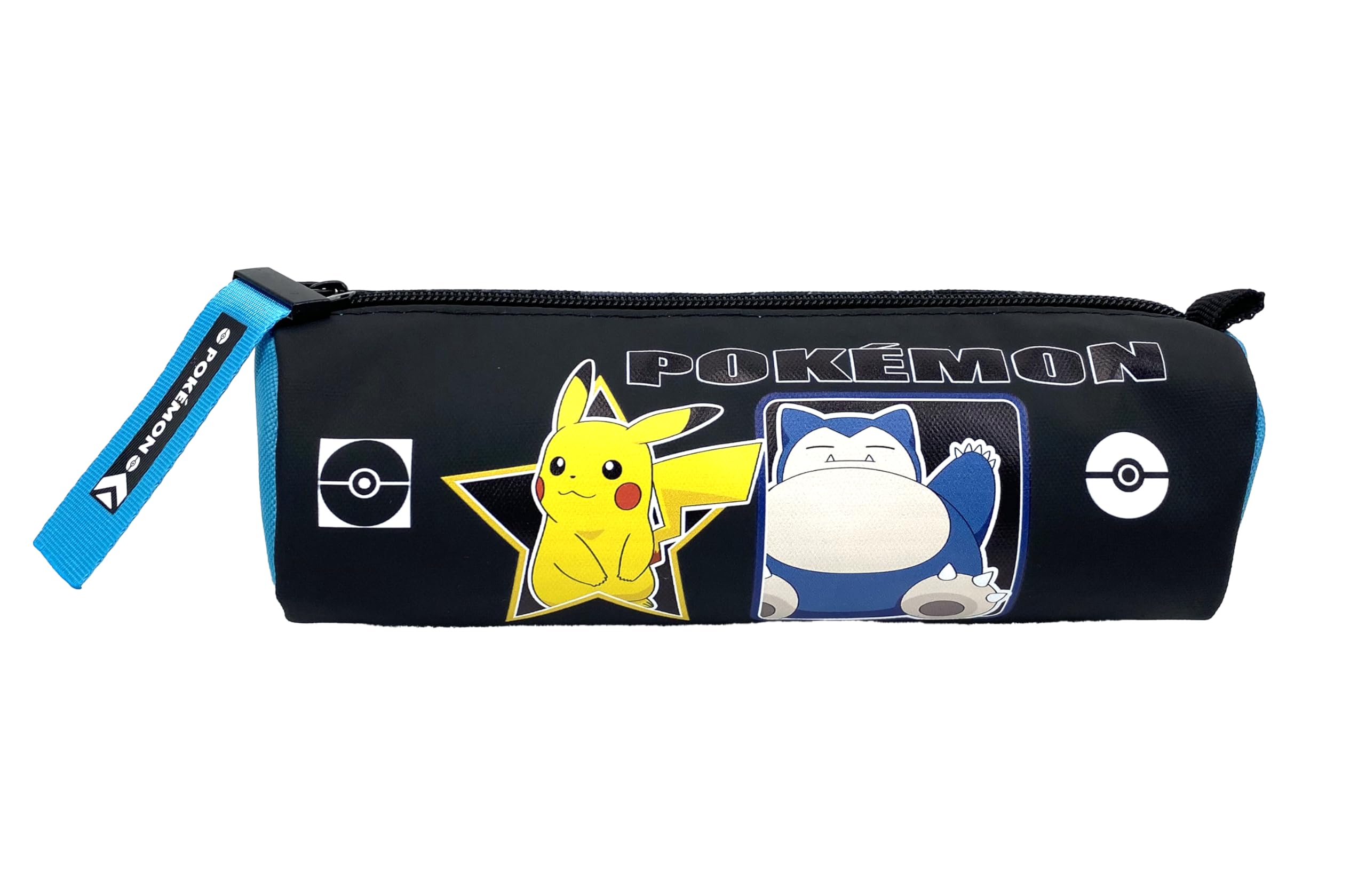 CYPBRANDS Pokémon Geo Pencil Case, Unisex Children, Black, Standard