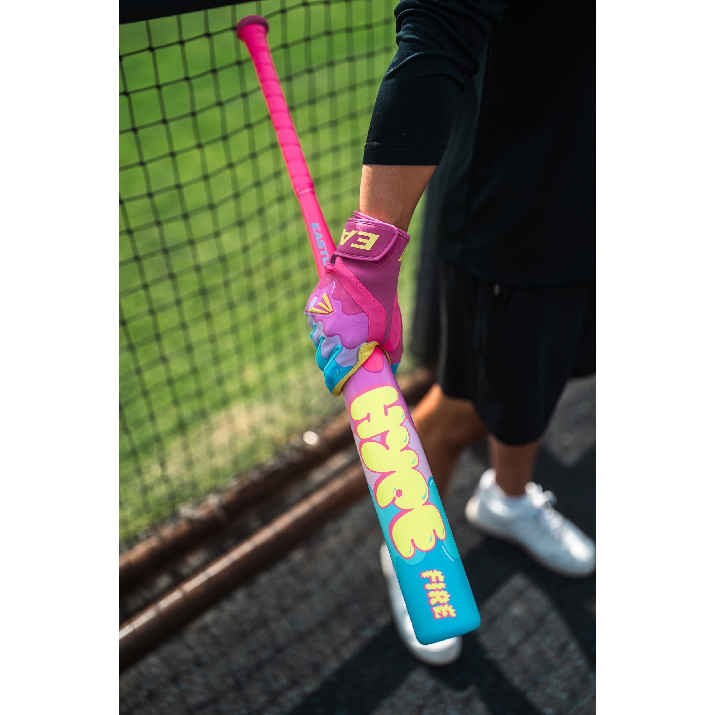 Easton Hype Fire, mazza da baseball per feste in piscina, USSSA, da -5 / -8 / -10 Drop | 2 pezzi in composito