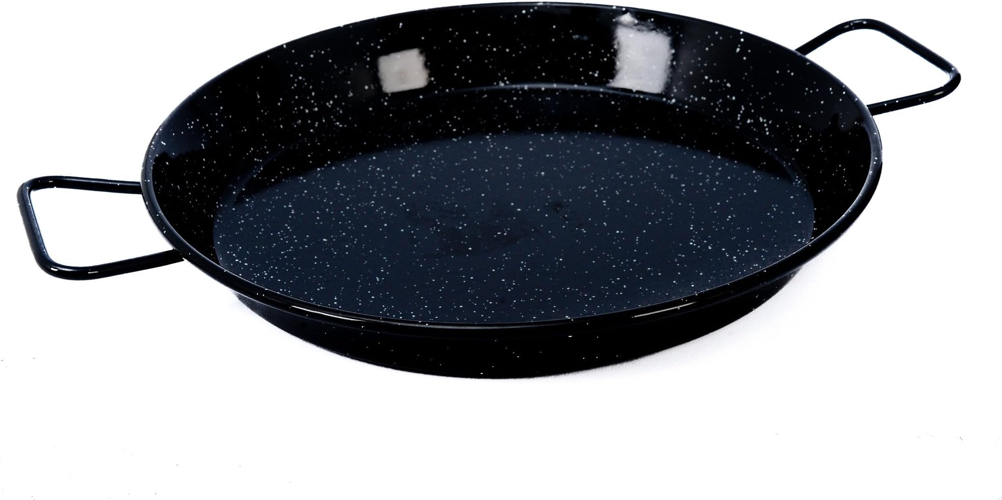 Vaello La Valenciana Enameled Steel Valley Panel Paella Pan, 28 Cm