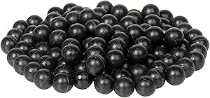 43 Caliber Black Rubberballs 500 count