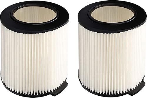 Miniatura 8 de Fette Filter -VF5000 Filtro de repuesto compatible con VF5000 Ridgid 6-20 galones Wet Dry Vac, compatible con RV2400A RV2400HF RV2600B WD06700