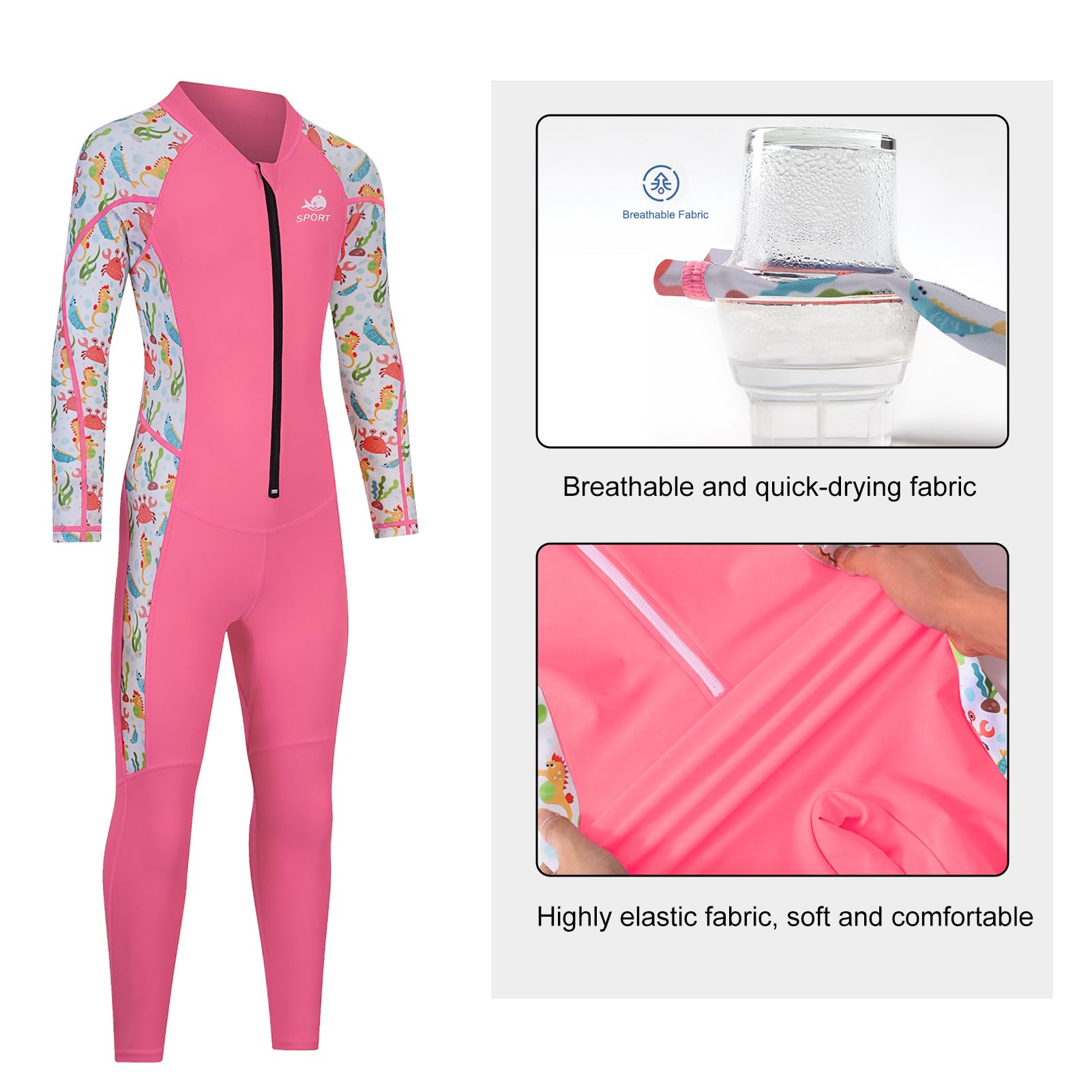 Snapklik.com : Dive Skins Suit For Kids Girls Boys Toddler And Youth ...