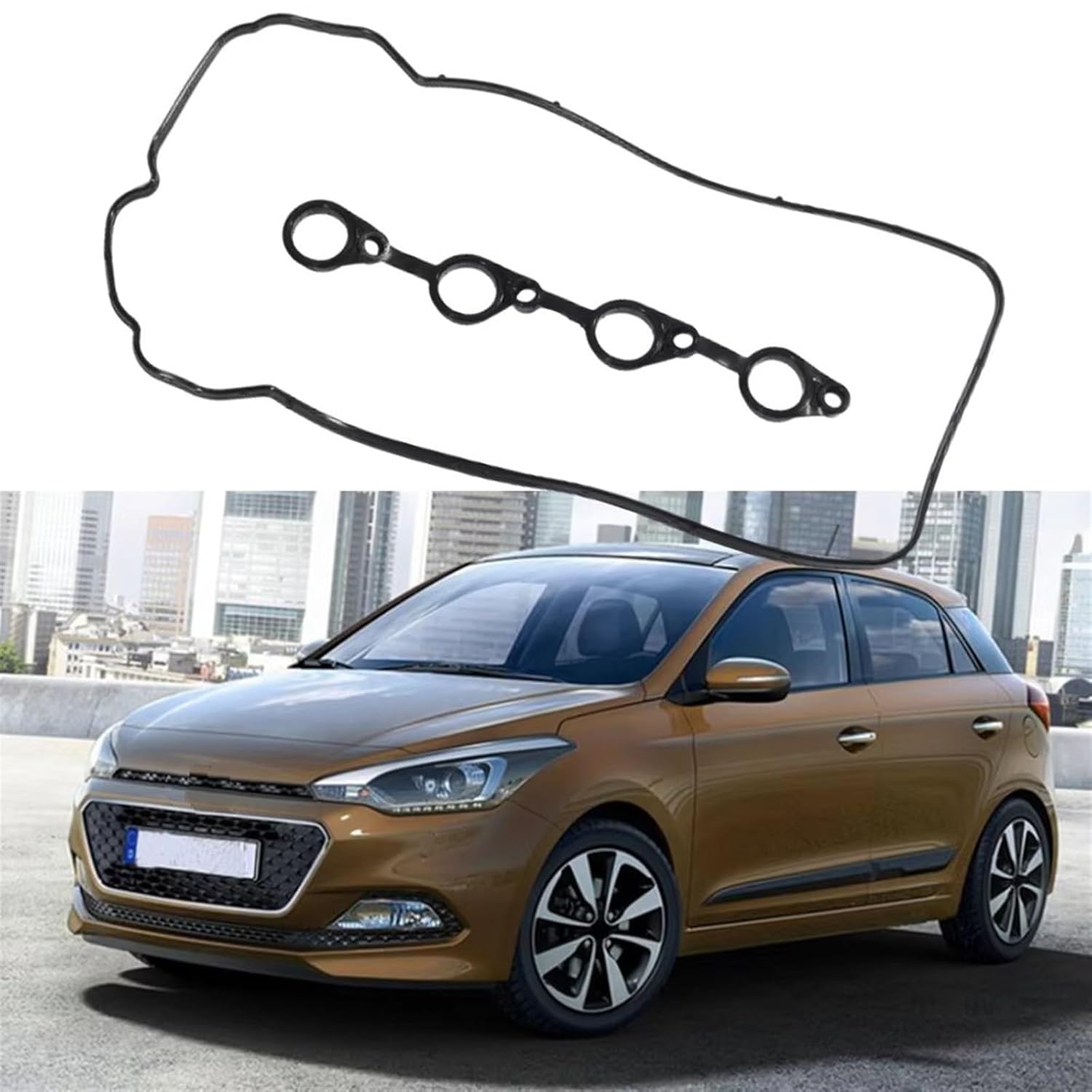 Car Engine Valve Seals for Hyundai for I20 2008 2009 2010 2011 2012 2013 2014 2015 Engine Valve Cover Gasket Auto Parts 22441-2B002 224412B002