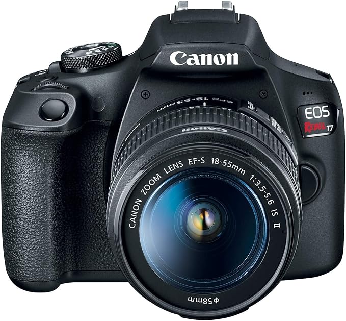 Canon EOS Rebel T7 DSLR con lente 18-55mm Negro miniatura 2