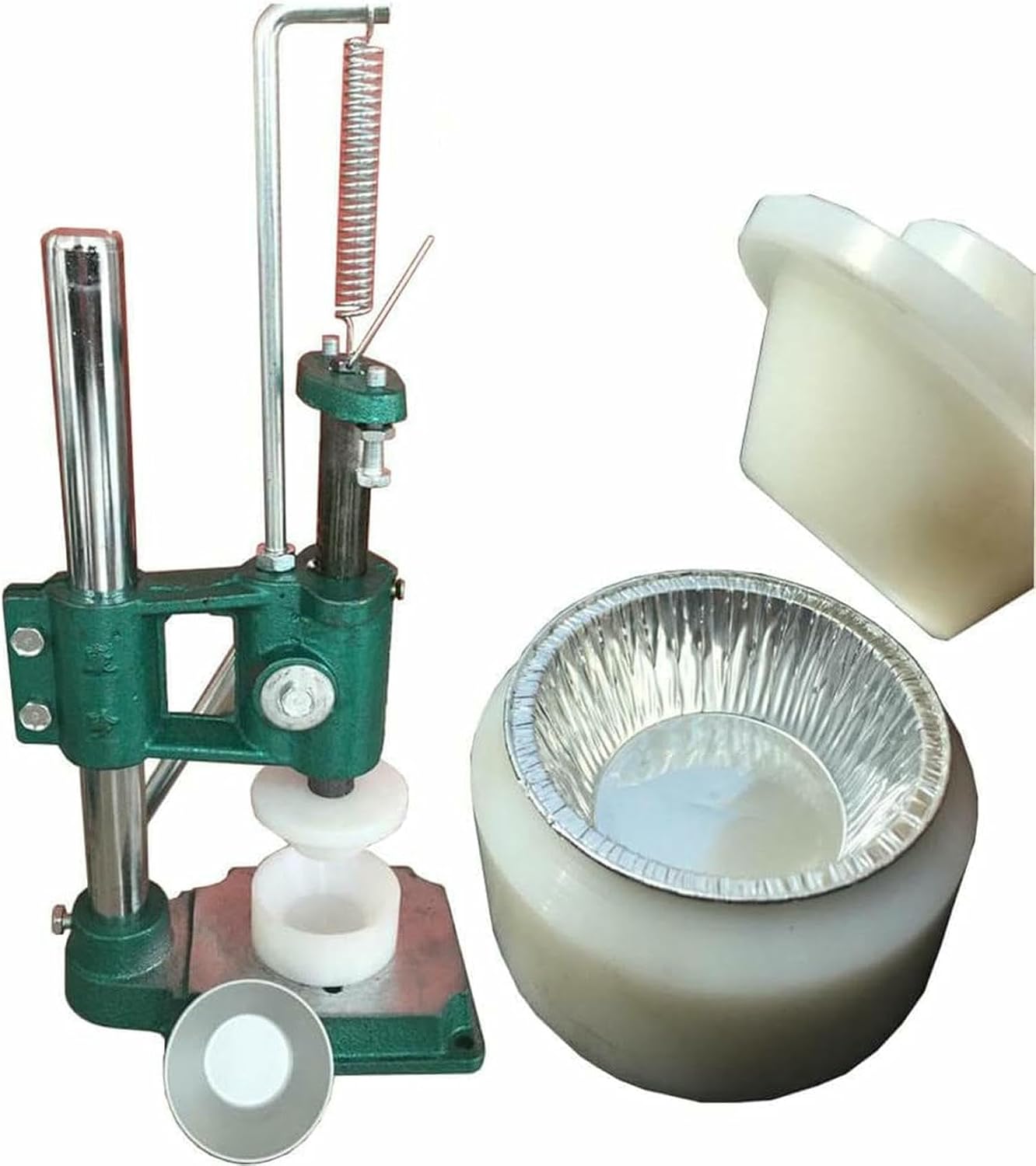 Commercial Egg Tart Making Machine, Manual Egg Tart Press Machine with Molds, Custard Tart Shell Forming Machine, Egg Tart Skin Tool~/ (SN6024)