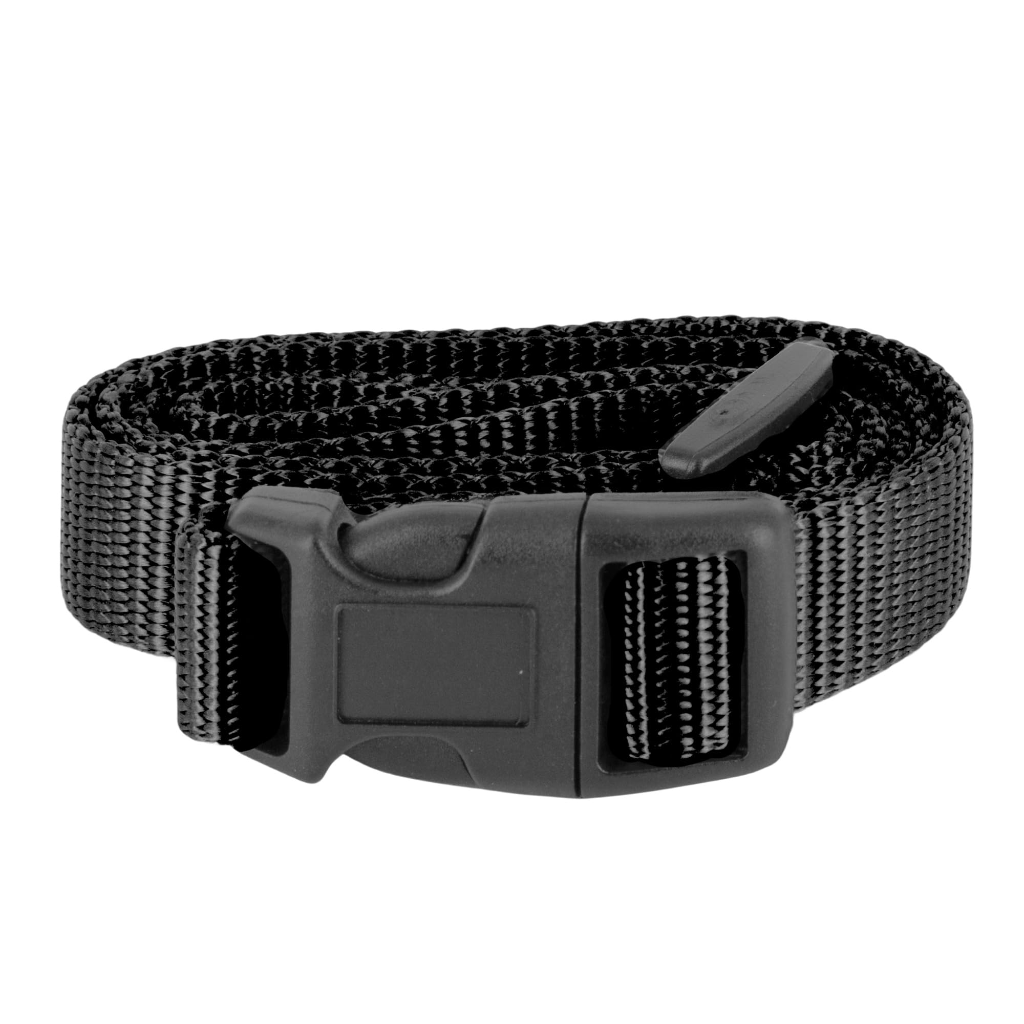 PetSafe 3/4" Rust Replacement Collar Strap with No Holes - Adjustable Strap - Durable Nylon Design - Quick-Snap Buckle - Compatible with Wireless Fence & Bark Collars - 30" - Black