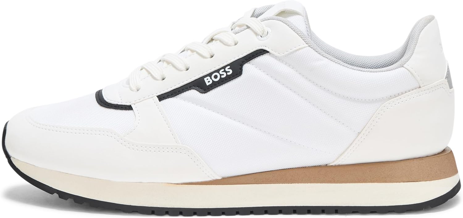 BOSS Men's Kai Retro Low Profile Sneakers - Image 2