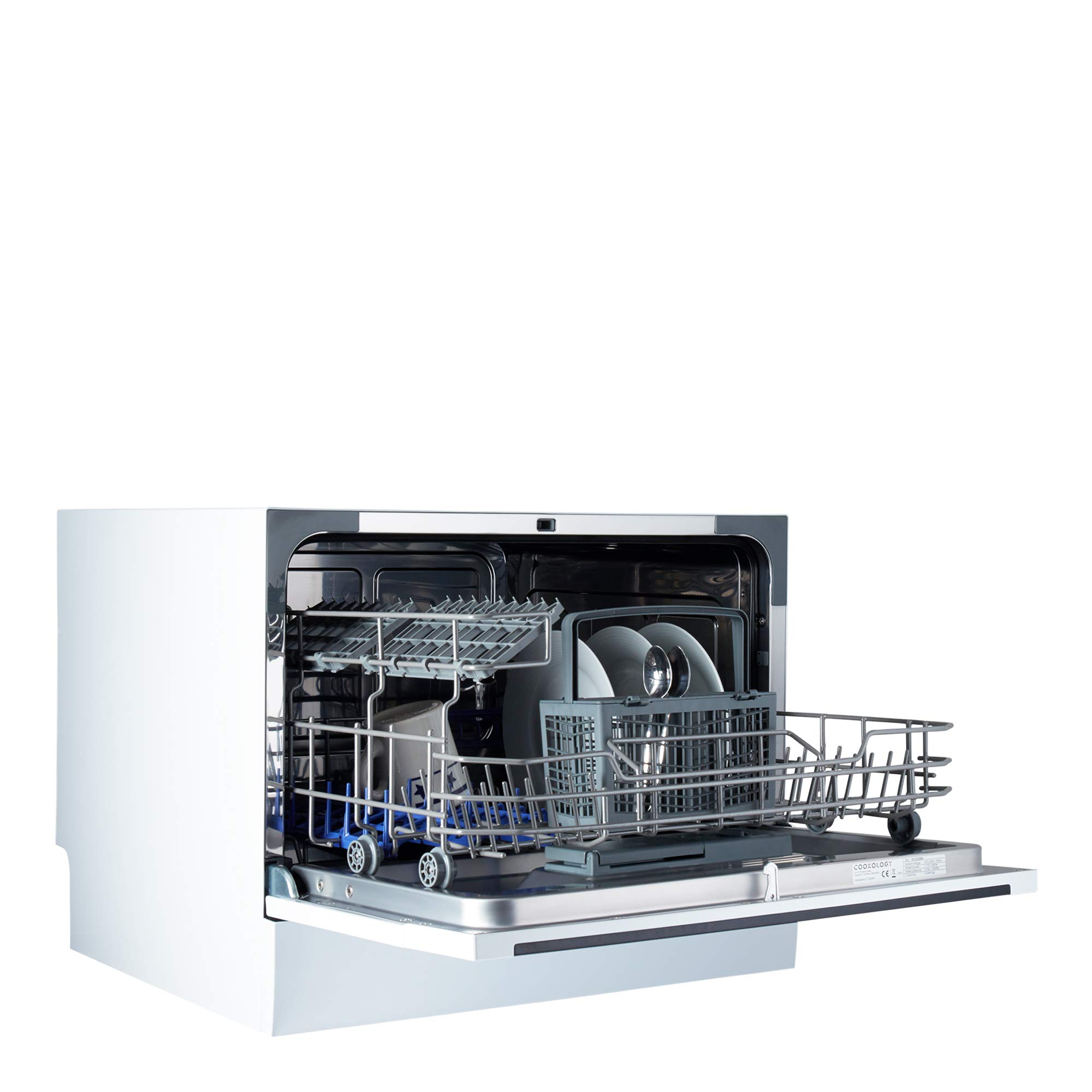 Cookology Mini Counter top, Tabletop Dishwasher, 6 place settings
