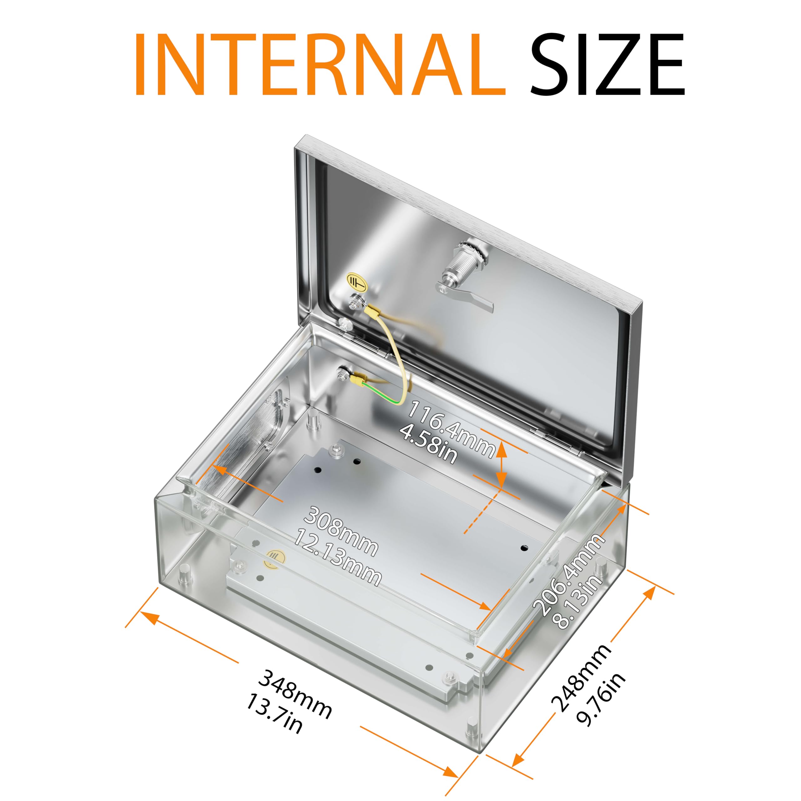 Stainless Steel Waterproof Electrical Box -6