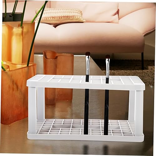 Miniatura 5 de Soporte para bolígrafo de 72 agujeros, organizador de brochas de pintura, secador, almacenamiento de brochas de pintura, estante de secado