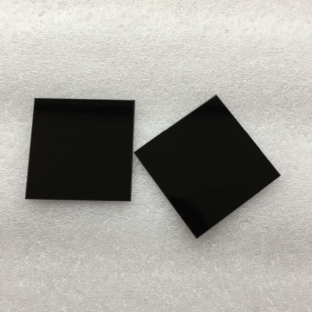 40 * 40 * 1mm 365nm ZWB2 UG1 UV Pass Filtre Verre BandPass Ultraviolet U-360