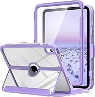 Vista 32 de MoKo Funda para iPad de 11 pulgadas (A16) de 11ª generación 2025/iPad de 10ª generación con soporte para lápices 2022 de 10.9 pulgadas, protector