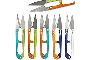 Fiskars Thread Snips: 5PCS Sewing Scissors for Embroidery, Cross Stitch, and Sewing Craft