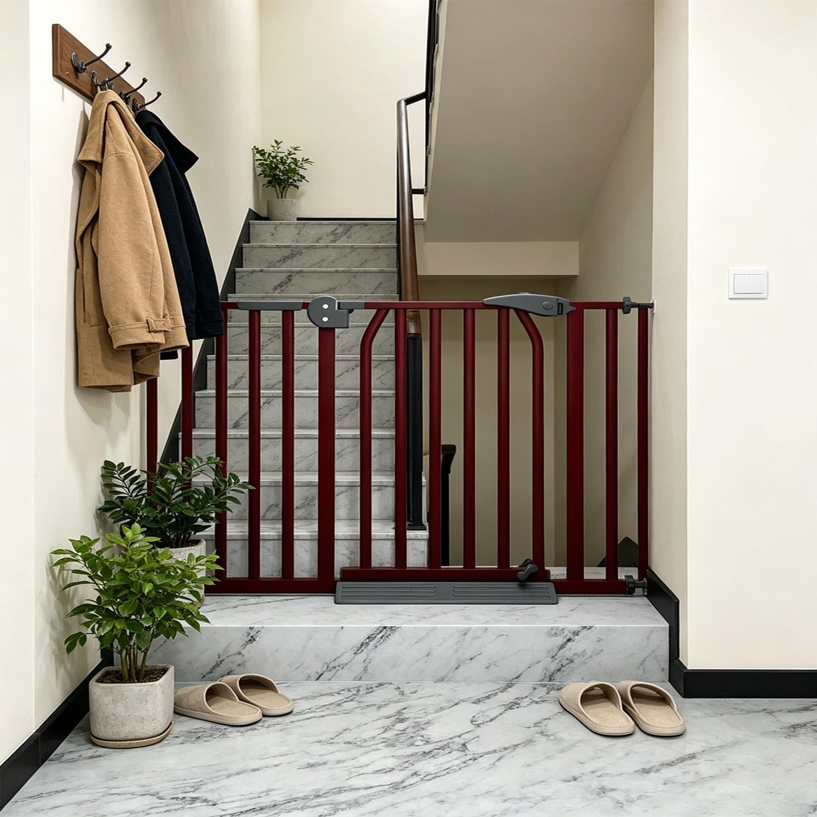 Barrière De Sécurité, Installation Facile par Fixation À Pression(Width-135-144cm)