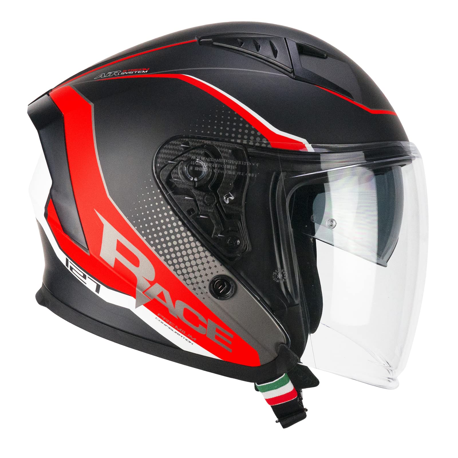 CGM 127G DEEP RACE Grafite Rosso opaco XS