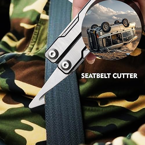 Miniatura 5 de SQT Multiherramienta 2052 9 en 1  Plegable, multiherramienta profesional para hombres, bricolaje, campamento al aire libre, reparaciones en el