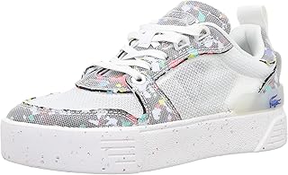 Lacoste womens L002 Eco Leather Trainers Sneaker