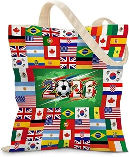 Aesthetic Canvas Tote Bag for Women - with Magnetic Snap Closure & Zipper Inner Pocket Reusable Bag for Shopping