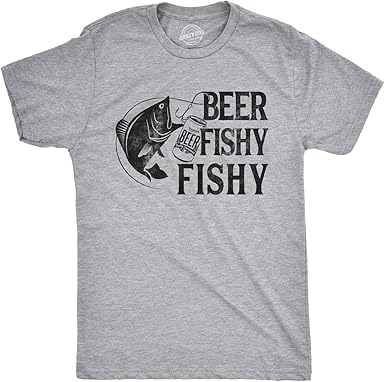 beer fishing shirt
