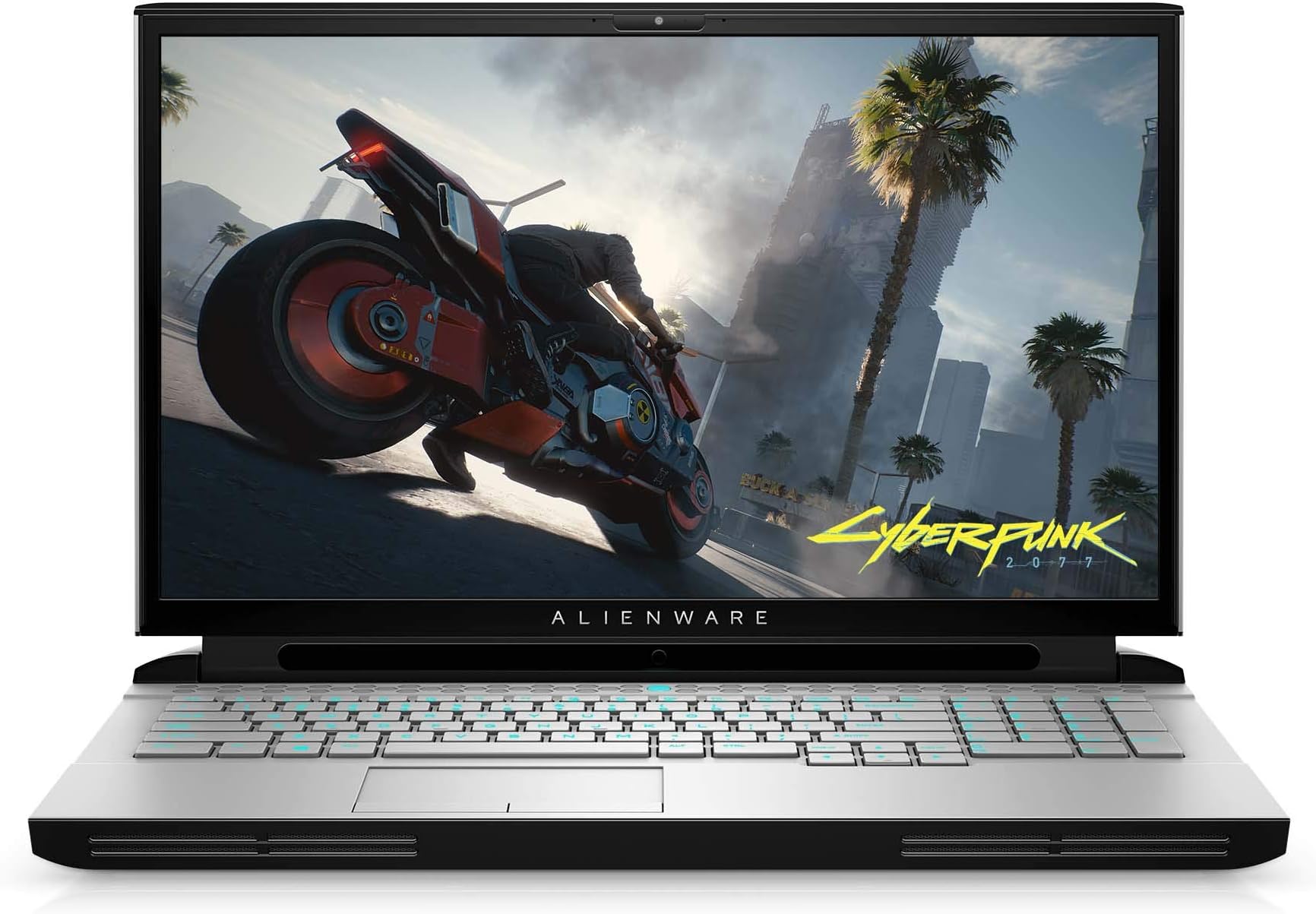 New Area 51M Gaming Laptop, 17.3" 300hz 3ms FHD Display, Intel Core i7-10700K, Nvidia GeForce RTX 2070 Super 8GB GDDR6, 1TB SSD, 16GB RAM, Lunar Light (AWARR2-7323WHT-PUS)