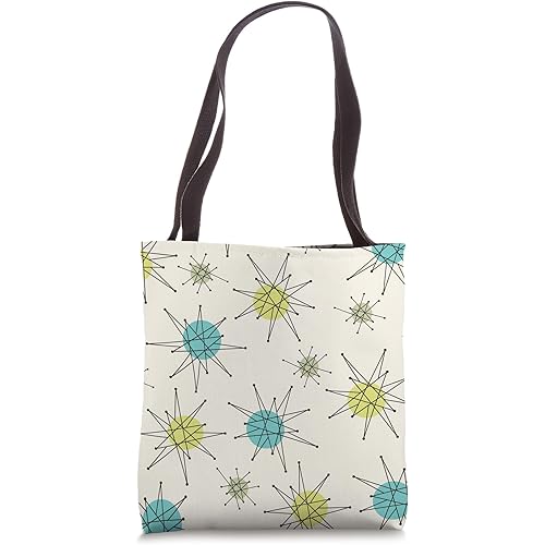 Vintage Franciscan Starburst, Atomic Era Tote Bag