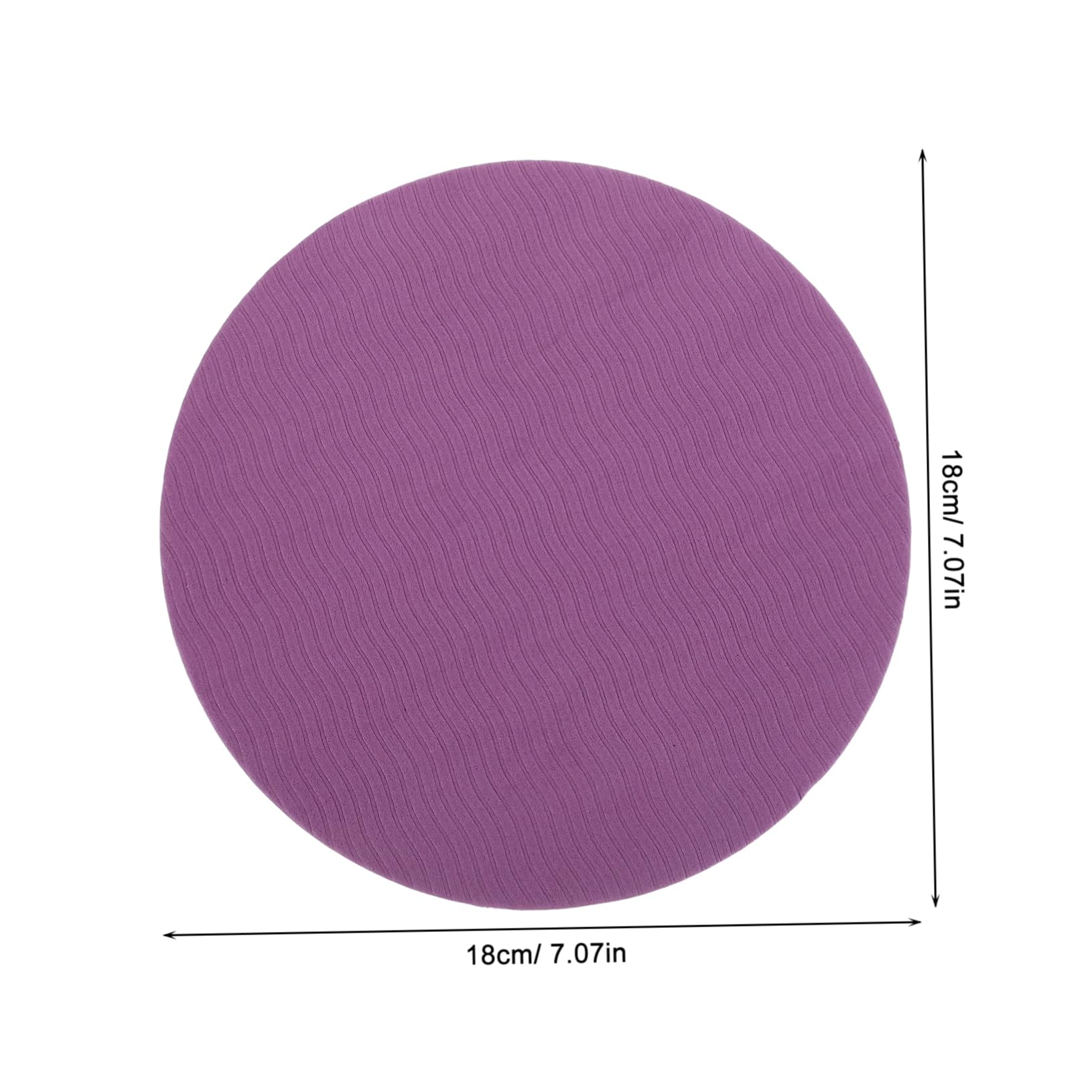 GALPADA Thick Yoga Kneeling Pad Portable Exercise Mat with Non-slip Silicone Perfect for Fitness and Yoga