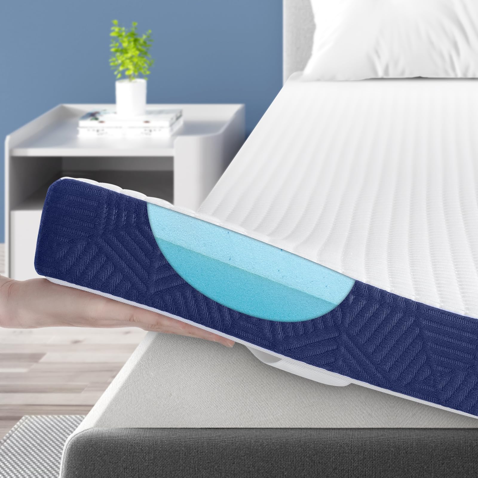 BedStory Topper, 7,5cm Höhe Matratzentopper