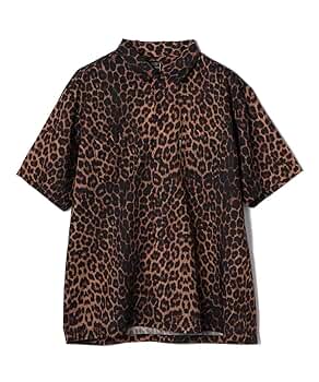 【schott】Leopard S/S shirt Men's Wear Schott Schott SS SHIRT LEOPARD Short sleeve