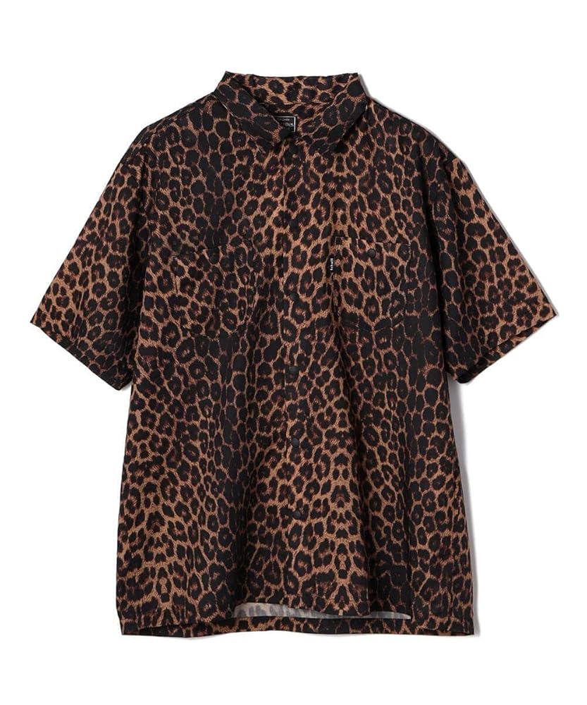 Schott ヒョウ柄 半袖シャツ Amazon.co.jp: [ショット] SS SHIRT LEOPARD 半袖 レオパード