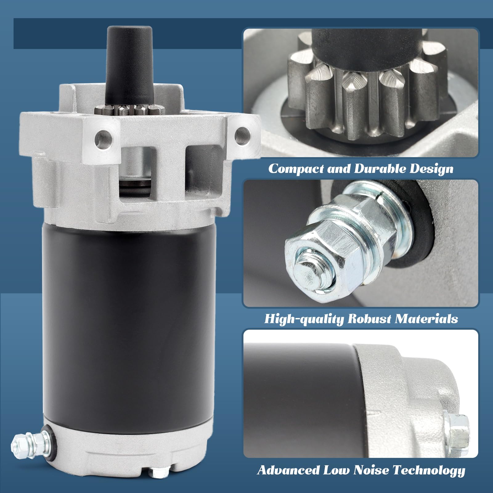 136-7832 133-9832 - Motor de arranque de repuesto para cortacésped Toro Exmark Timecutter, cortacésped, tractor de césped, piezas de motor de un solo cilindro, sustituye a 120-4229 120-4339