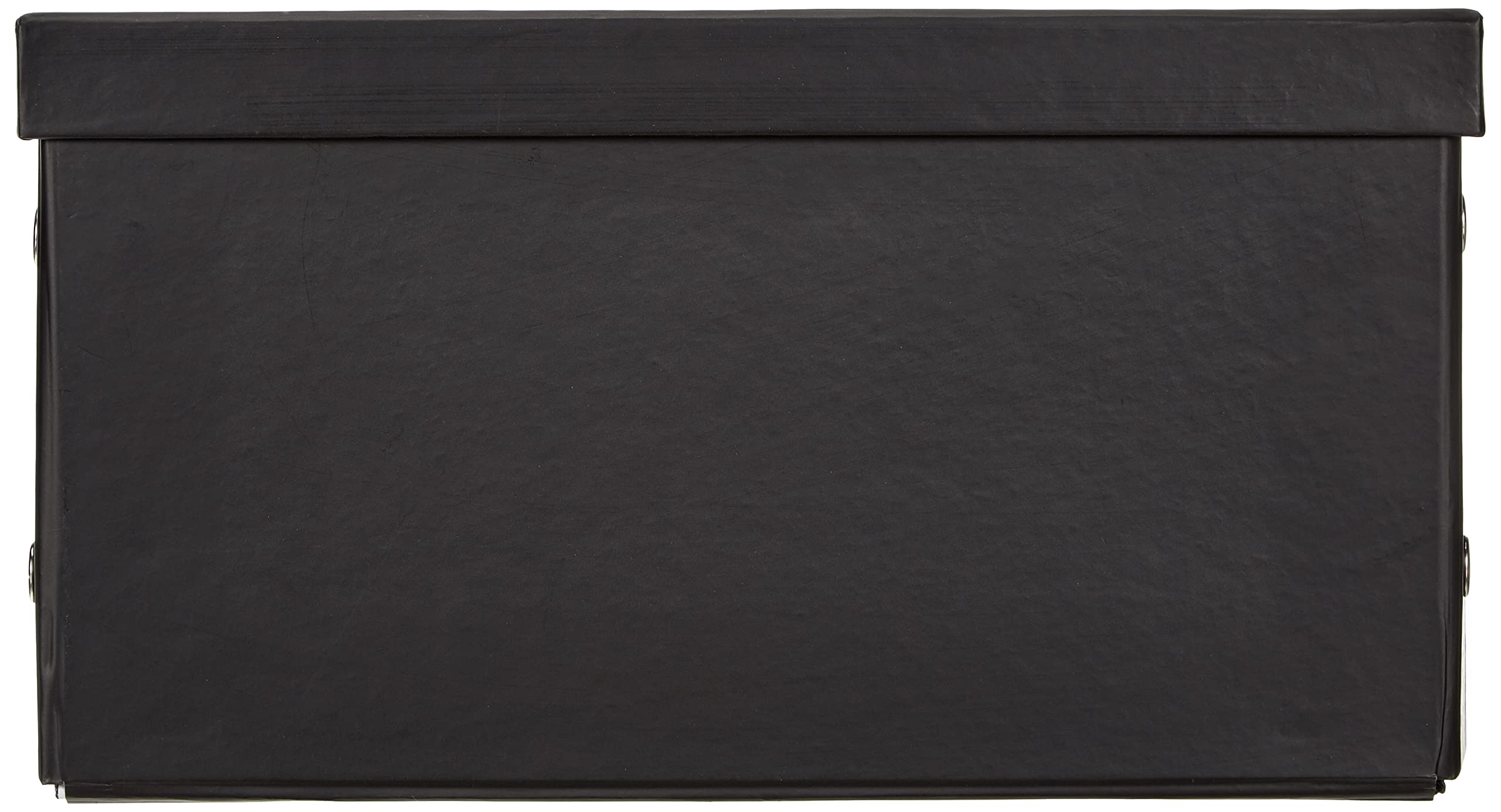 Zeller 17938 Caja de Almacenaje, Cardboard, Negro, 16.5x28x15 cm - 4