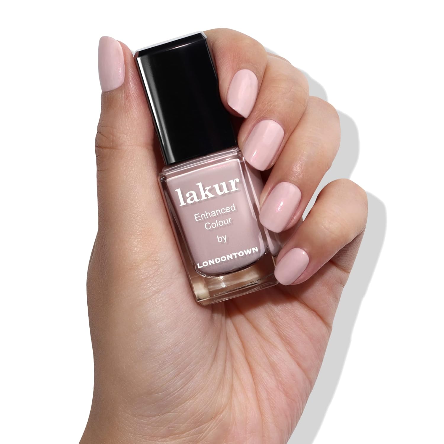 LONDONTOWN lakur Nail Polish - Chip-Resistant, Non-Toxic, Conditions & Hydrates Nails | Shimmery Opalescent Alabaster, Dream Scene, .40 fl oz - Image 4