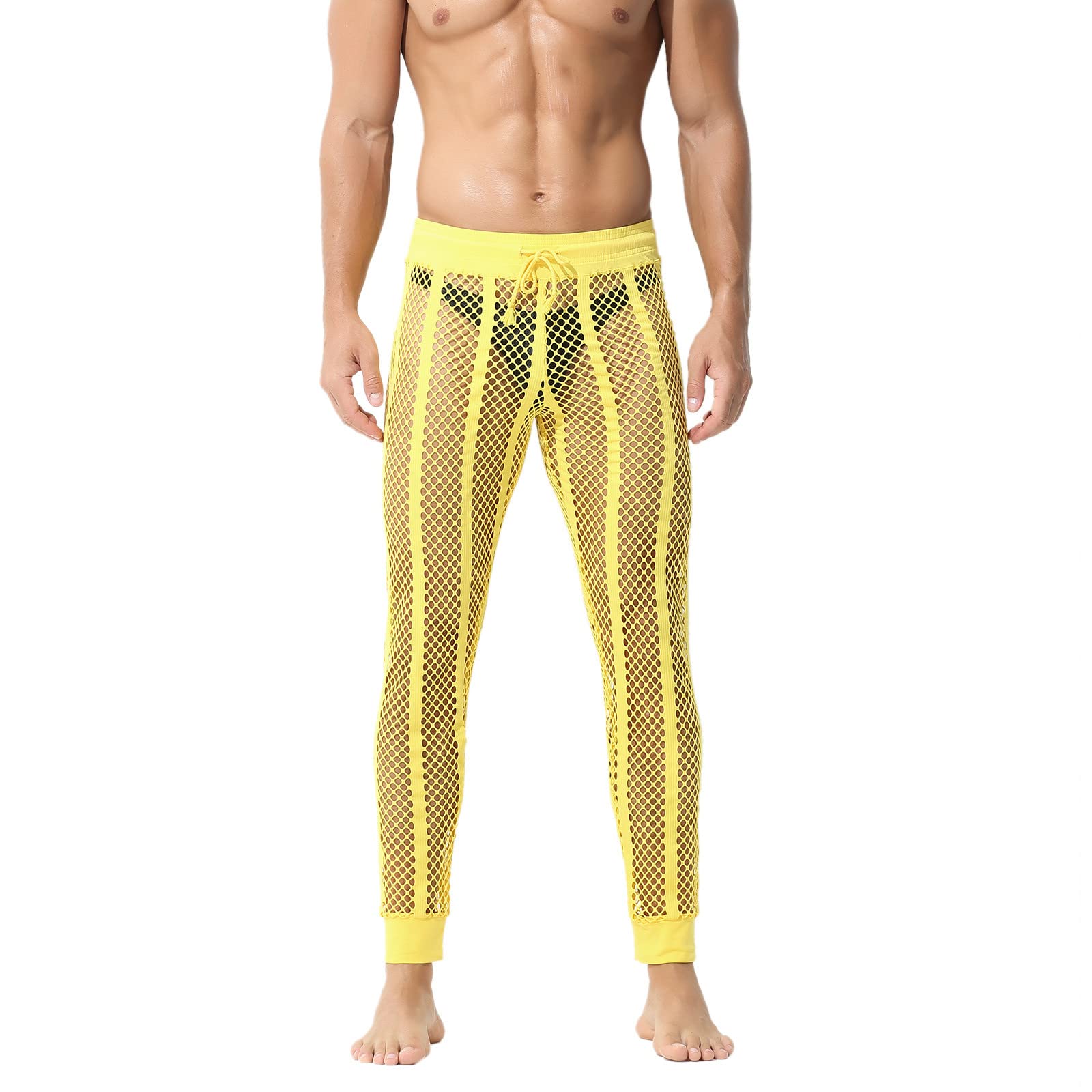 GenericMen's Mesh Jockstrap Bodysuit Leotard Wrestling Singlet Bodysuit One Piece Bodywear Slim Fit Wrestling Suit Underwear