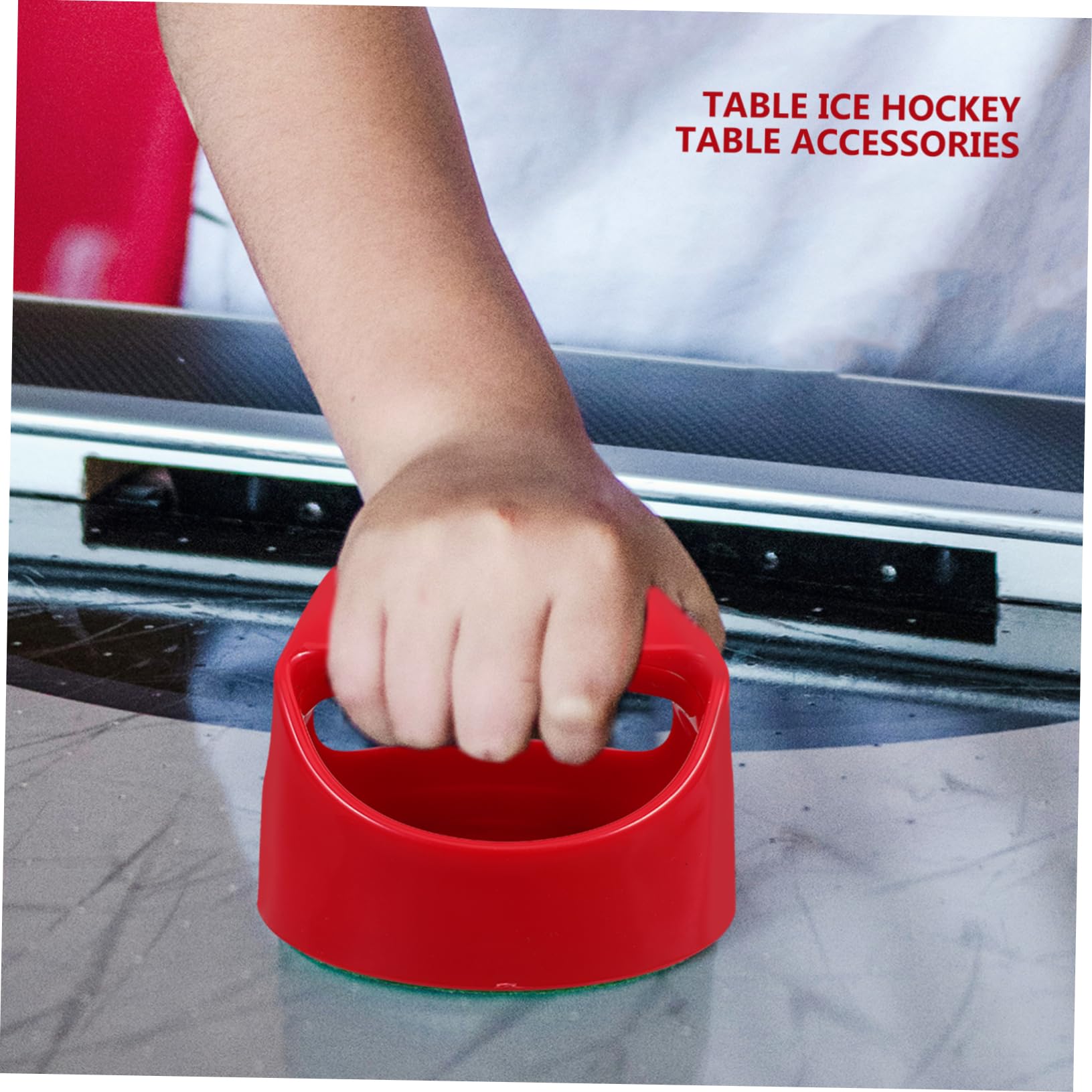 HOOTNEE Replacement Ice Hockey Pushers 64mm Red 100mm Top Pusher Hockey Game Parts