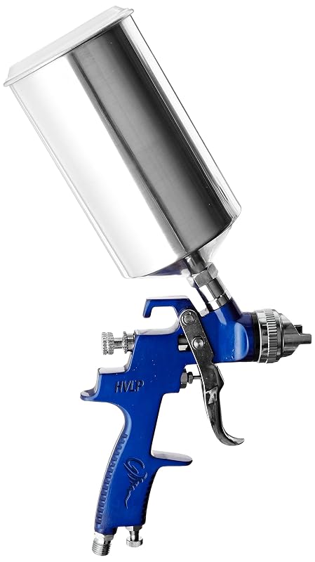 Pistola de Pintura HVLP para Primer ATD Tools 6902 com Bico de 1,8 mm e Copo de Alumínio de 1 L