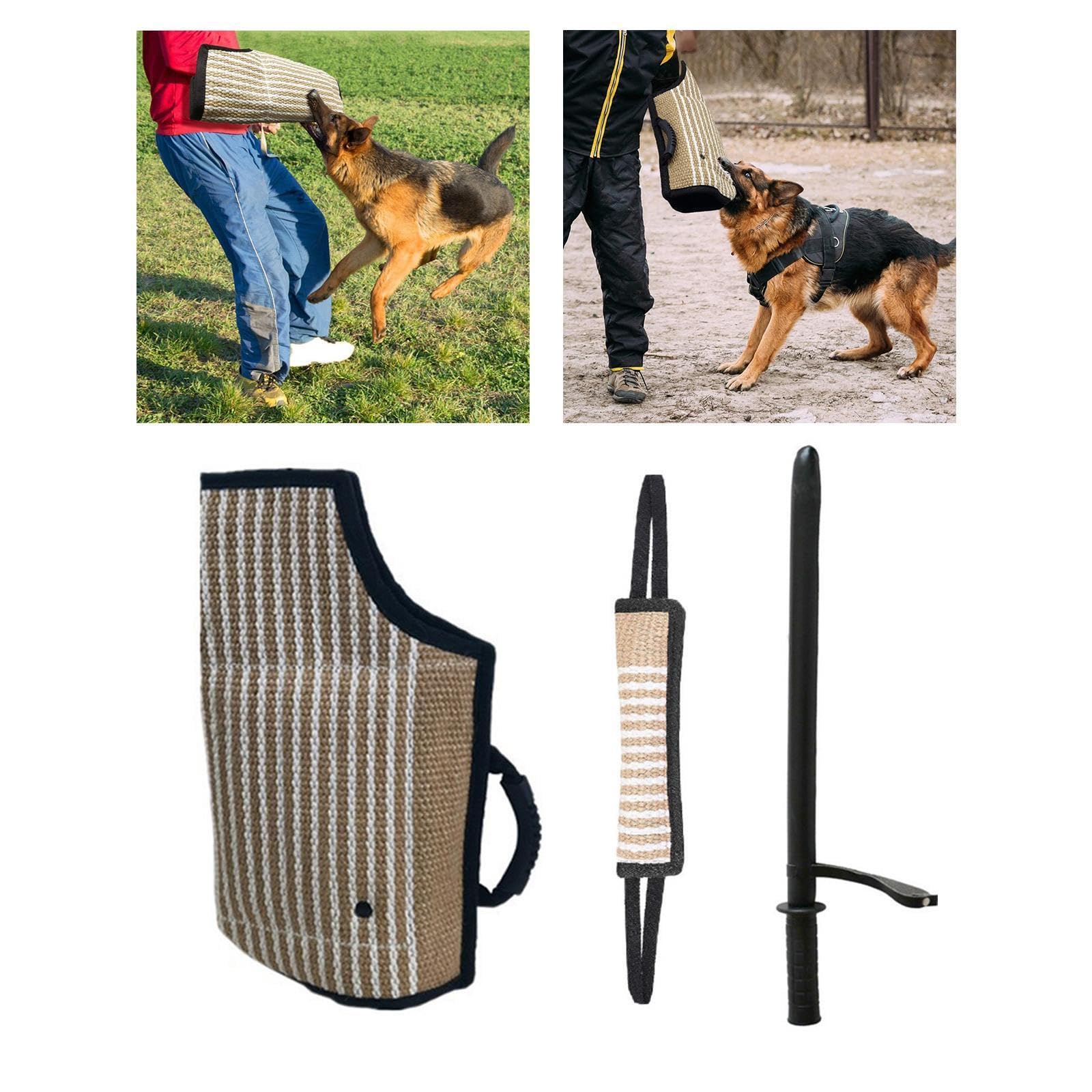 Giocattolo da Masticare con Manicotto da mordere per Cani, per Giocare con i Cuccioli, Ottimo per Un coinvolgimento interattivo Durante Le sessioni di